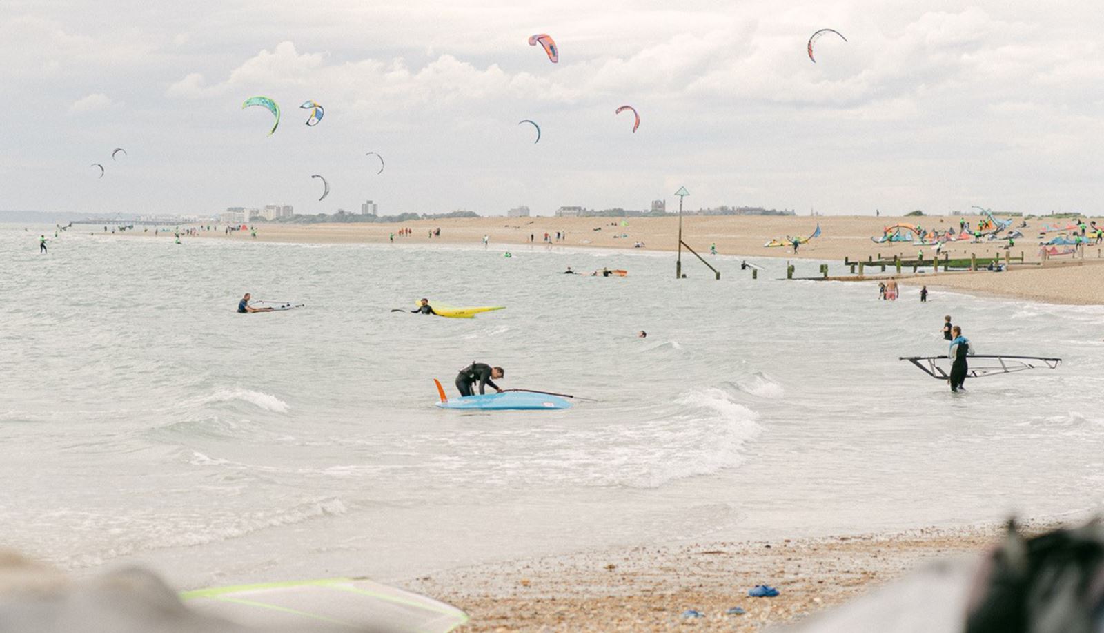 Watersports at Hayling Island Beach